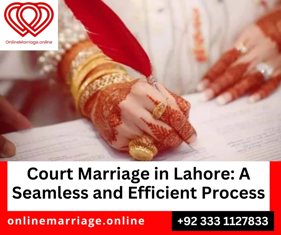 Court marriage in Lahore