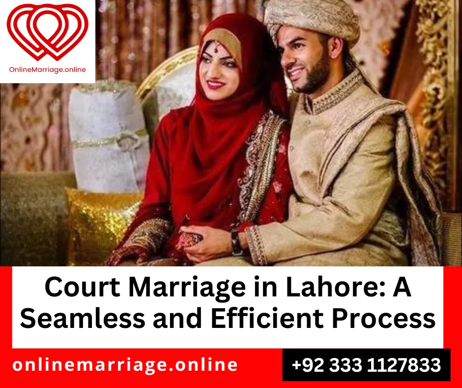 Witnesses signing Nikah Nama during court marriage in Lahore